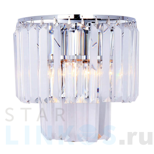 Купить Настенный светильник Zumaline Amedeo 17106/2W-CHR за 17 110 руб. в Туле Купить с доставкой Настенный светильник Zumaline Amedeo 17106/2W-CHR в Туле