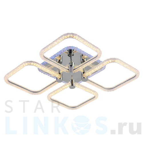 Купить Потолочная светодиодная люстра Profit Light 8049/4 CHR за 7 225 руб. в Туле Купить с доставкой Потолочная светодиодная люстра Profit Light 8049/4 CHR в Туле