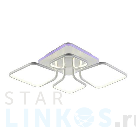 Купить Потолочная светодиодная люстра Profit Light 6007/4B WHT за 6 426 руб. в Туле фото 2 Купить с доставкой Потолочная светодиодная люстра Profit Light 6007/4B WHT в Туле фото 2