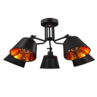 Купить Потолочная люстра IMEX MD.77172-5-S BK+GD в Туле