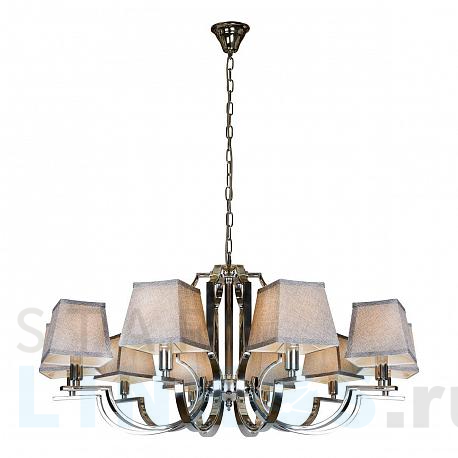 Купить Подвесная люстра iLamp Hilton 6943-10 CR за 42 790 руб. в Туле фото 2 Купить с доставкой Подвесная люстра iLamp Hilton 6943-10 CR в Туле фото 2
