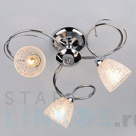 Купить Потолочный светильник Eurosvet 30130/3 хром за 5 050 руб. в Туле фото 2 Купить с доставкой Потолочный светильник Eurosvet 30130/3 хром в Туле фото 2