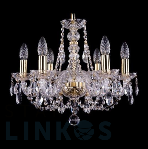 Купить Подвесная люстра Bohemia Ivele 1406/6/160 G за 55 512 руб. в Туле Купить с доставкой Подвесная люстра Bohemia Ivele 1406/6/160 G в Туле