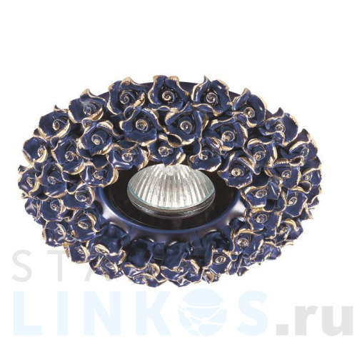 Купить Встраиваемый светильник Novotech Spot Farfor 370043 за 800 руб. в Туле Купить с доставкой Встраиваемый светильник Novotech Spot Farfor 370043 в Туле