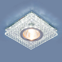 Купить Встраиваемый светильник Elektrostandard 8391 MR16 CL/SL прозрачный/серебро a036609 в Туле