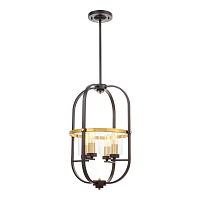 Купить Подвесная люстра Lumina Deco Monterey LDP 1141-4 BK+MD в Туле