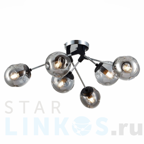 Купить Потолочная люстра Evoluce Marea SLE106002-06 за 13 200 руб. в Туле Купить с доставкой Потолочная люстра Evoluce Marea SLE106002-06 в Туле