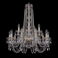 Купить Подвесная люстра Bohemia Ivele 1402/10+5/240/h-75 G в Туле