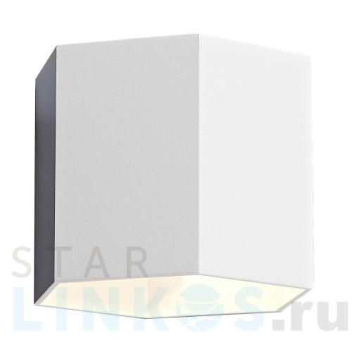 Купить Настенный светильник Zumaline Polygon wl 20070-WH за 3 279 руб. в Туле Купить с доставкой Настенный светильник Zumaline Polygon wl 20070-WH в Туле
