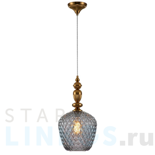 Купить Подвесной светильник Indigo Annata 11010/1P Smoke V000128 за 16 110 руб. в Туле Купить с доставкой Подвесной светильник Indigo Annata 11010/1P Smoke V000128 в Туле