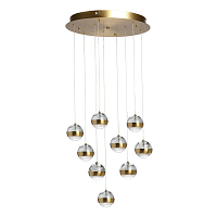 Купить Подвесная светодиодная люстра De Markt Капелия 730010809 в Туле
