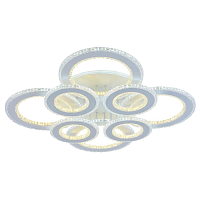 Купить Потолочная светодиодная люстра Profit Light 8040/4+4 WHT в Туле