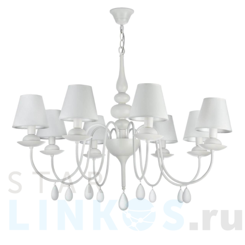 Купить Подвесная люстра Freya Eliza FR5756-PL-08-W за 19 941 руб. в Туле Купить с доставкой Подвесная люстра Freya Eliza FR5756-PL-08-W в Туле
