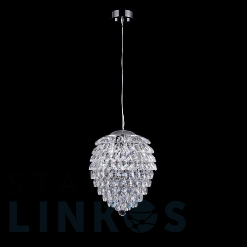 Купить Подвесной светильник Crystal Lux Charme SP4 Chrome/Transparent за 25 700 руб. в Туле Купить с доставкой Подвесной светильник Crystal Lux Charme SP4 Chrome/Transparent в Туле