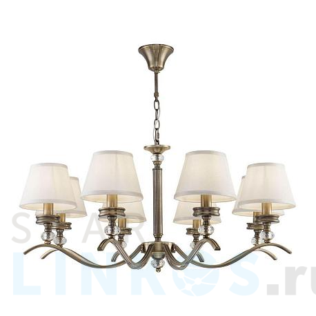 Купить Подвесная люстра Freya Alessandra FR2016PL-08BZ за 26 590 руб. в Туле фото 2 Купить с доставкой Подвесная люстра Freya Alessandra FR2016PL-08BZ в Туле фото 2