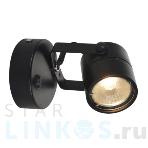 Купить с доставкой Спот Arte Lamp Mizar A1311AP-1BK в Туле
