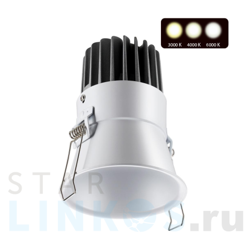 Купить с доставкой Встраиваемый светодиодный светильник Novotech Spot Lang 358910 в Туле