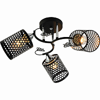 Купить Потолочная люстра Reluce 11320-0.3-03 BK+CR в Туле