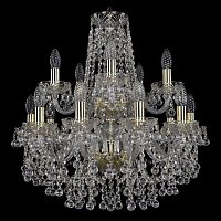 Купить Подвесная люстра Bohemia Ivele 1409/10+5/195/2d G в Туле