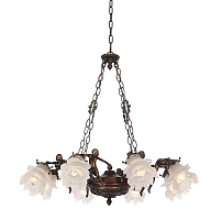 Купить Подвесная люстра Lumien Hall Эльза H17050/8PCRG в Туле