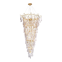Купить Подвесная люстра Crystal Lux Reina SP34 D1200 Gold Pearl в Туле