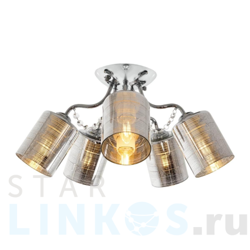 Купить с доставкой Потолочная люстра MyFar Patrick MR1601-5C в Туле