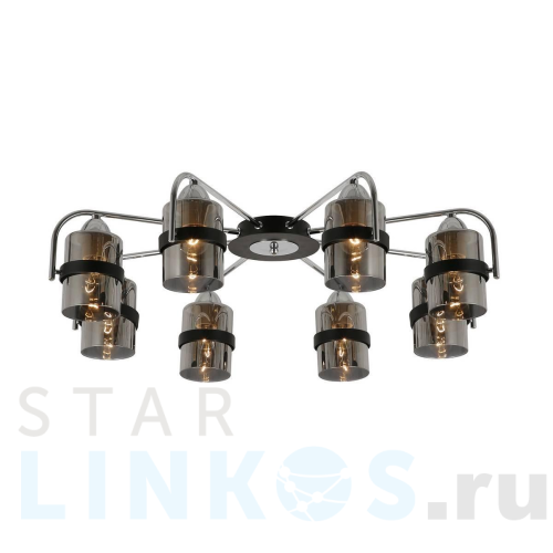 Купить Потолочная люстра Evoluce Fiumo SLE102002-08 за 11 900 руб. в Туле Купить с доставкой Потолочная люстра Evoluce Fiumo SLE102002-08 в Туле