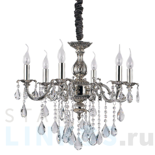 Купить Подвесная люстра Ideal Lux Impero SP6 002408 за 102 960 руб. в Туле Купить с доставкой Подвесная люстра Ideal Lux Impero SP6 002408 в Туле