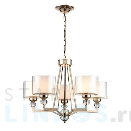 Купить Подвесная люстра Vele Luce Lotus VL1054L05 за 56 850 руб. в Туле фото 2 Купить с доставкой Подвесная люстра Vele Luce Lotus VL1054L05 в Туле фото 2