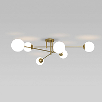 Купить Потолочная люстра Eurosvet Netz 30181/6 латунь в Туле