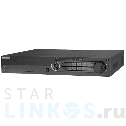Купить с доставкой Гибридный 32-канальный 4К видеорегистратор Hikvision DS-7332HQHI-K4 в Туле