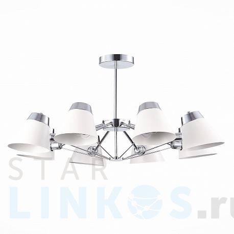 Купить Потолочная люстра Evoluce Vario SLE155802-08 за 18 220 руб. в Туле фото 2 Купить с доставкой Потолочная люстра Evoluce Vario SLE155802-08 в Туле фото 2
