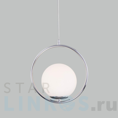 Купить Подвесной светильник Eurosvet Ringo 50089/1 хром за 4 620 руб. в Туле Купить с доставкой Подвесной светильник Eurosvet Ringo 50089/1 хром в Туле