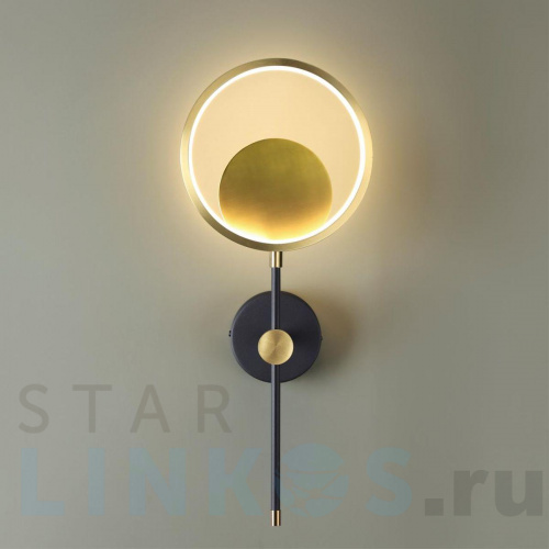 Купить с доставкой Настенный светильник Odeon Light Midcent Denzel 4322/15WL в Туле фото 3