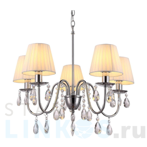 Купить Подвесная люстра Arte Lamp A9123LM-5CC за 13 990 руб. в Туле Купить с доставкой Подвесная люстра Arte Lamp A9123LM-5CC в Туле