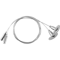 Купить Соединитель для трековых светильников (комплект подвесов для шинопровода, 2шт) Feron CAB1002 10326 в Туле