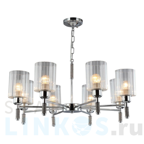 Купить Подвесная люстра Gerhort G11033/8CR CL за 13 400 руб. в Туле Купить с доставкой Подвесная люстра Gerhort G11033/8CR CL в Туле