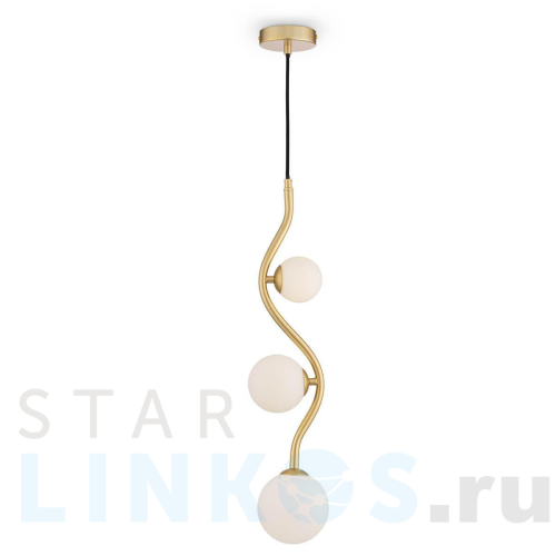 Купить с доставкой Подвесной светильник Maytoni Uva MOD059PL-03G в Туле