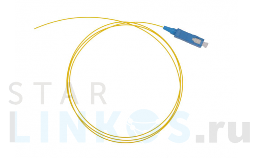 Купить Шнур оптический монтажный (пигтейл) SC/UPC, SM buffer, 1,5 м за 94 руб. в Туле Купить с доставкой Шнур оптический монтажный (пигтейл) SC/UPC, SM buffer, 1,5 м в Туле