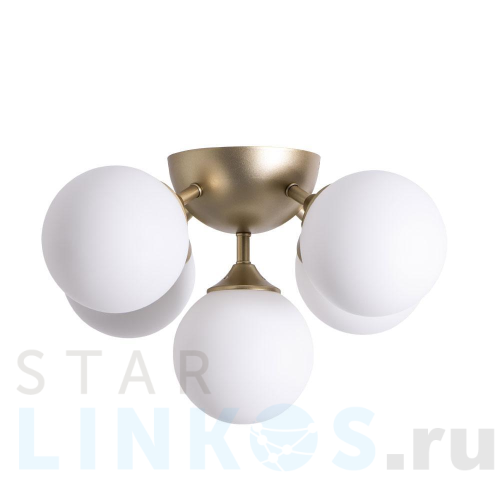 Купить Потолочная люстра Arte Lamp Fobos A2704PL-5SG за 7 990 руб. в Туле Купить с доставкой Потолочная люстра Arte Lamp Fobos A2704PL-5SG в Туле