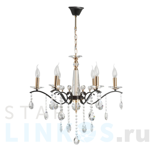 Купить Подвесная люстра De Markt City Свеча 683014706 за 17 420 руб. в Туле Купить с доставкой Подвесная люстра De Markt City Свеча 683014706 в Туле