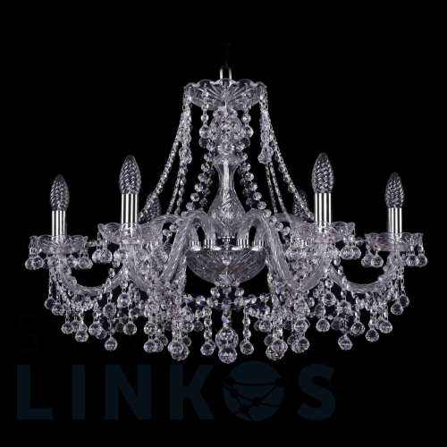 Купить Подвесная люстра Bohemia Ivele 1409/6/240 Ni за 40 030 руб. в Туле Купить с доставкой Подвесная люстра Bohemia Ivele 1409/6/240 Ni в Туле