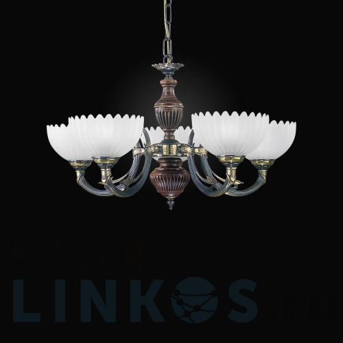 Купить Подвесная люстра Reccagni Angelo L.3610/5 за 56 604 руб. в Туле Купить с доставкой Подвесная люстра Reccagni Angelo L.3610/5 в Туле