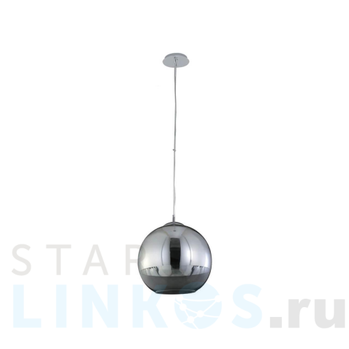 Купить Подвесной светильник Crystal Lux Woody SP1 D300 Chrome за 4 900 руб. в Туле Купить с доставкой Подвесной светильник Crystal Lux Woody SP1 D300 Chrome в Туле