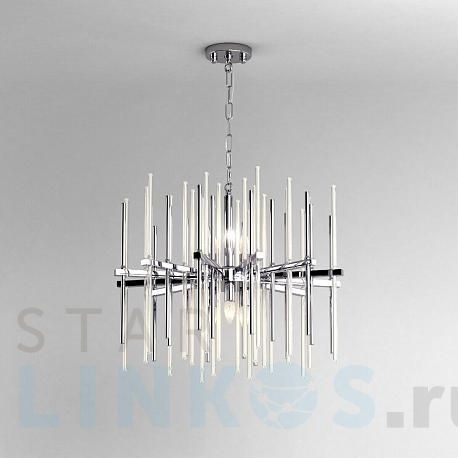 Купить Подвесная люстра Bogates Allure 355/6 Smart хром за 37 500 руб. в Туле фото 2 Купить с доставкой Подвесная люстра Bogates Allure 355/6 Smart хром в Туле фото 2
