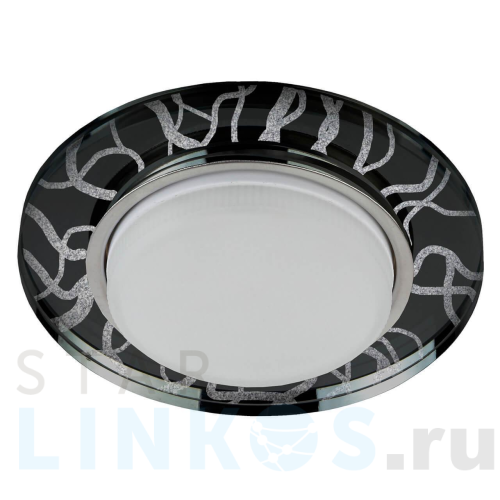 Купить Встраиваемый светильник ЭРА GX53 DK80 WH/BK Б0019575 за 437 руб. в Туле Купить с доставкой Встраиваемый светильник ЭРА GX53 DK80 WH/BK Б0019575 в Туле