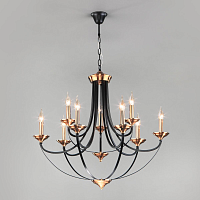 Купить Подвесная люстра Eurosvet Lazzaro 60098/9 черный в Туле