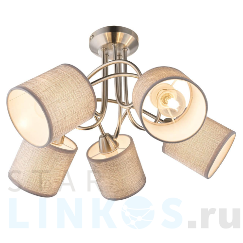 Купить Потолочная люстра Globo Paco 15185-5D за 17 580 руб. в Туле Купить с доставкой Потолочная люстра Globo Paco 15185-5D в Туле