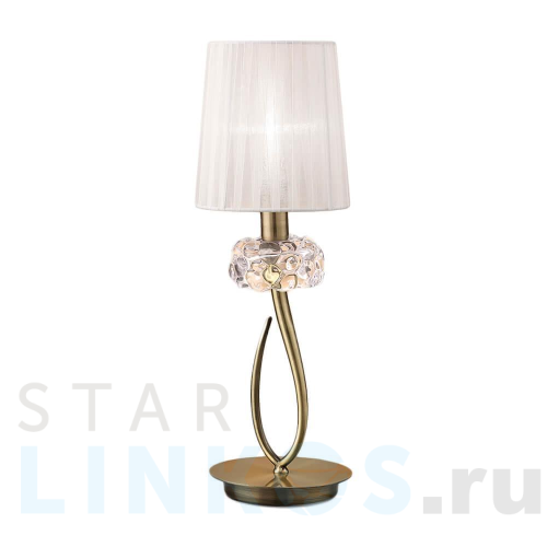 Купить с доставкой Настольная лампа Mantra Loewe 4737 в Туле
