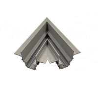 Купить Угловой коннектор 45° для встраиваемого однофазного шинопровода Maytoni Technical Gravity TRA010CLS-42W в Туле